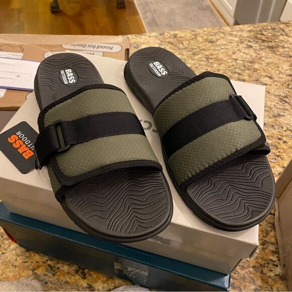 BASS OUTDOOR Topo Utility Comfort Slide Sandals Women’s Size 11 - Picture 4 of 9